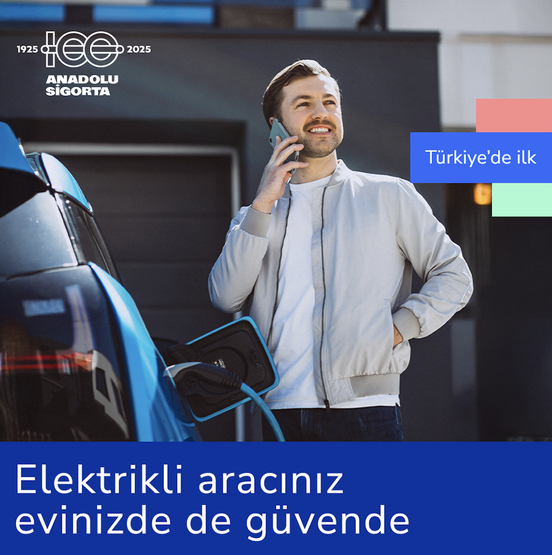 Anadolu Sigorta’dan Elektrikli Araç Kullanıcılarına Evde Şarj Güvencesi
