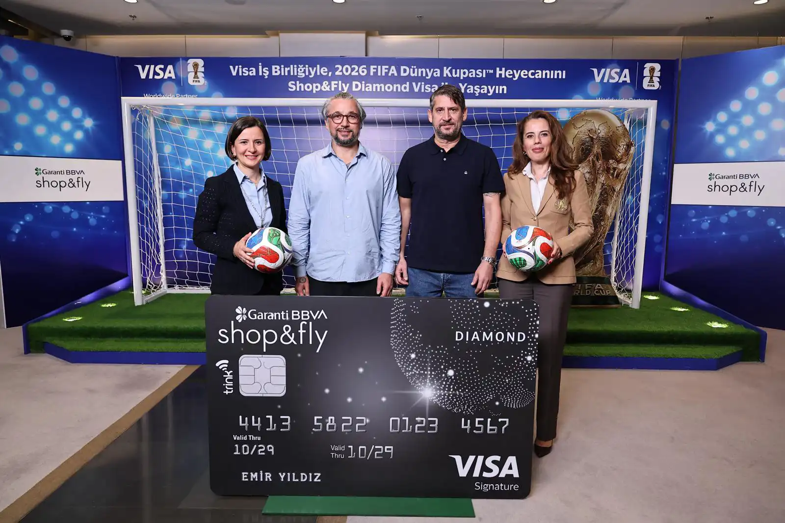 2026 FIFA Dünya Kupası™ Resmi Ödeme Teknolojileri Partneri Visa ile Garanti BBVA iş birliğine imza attı